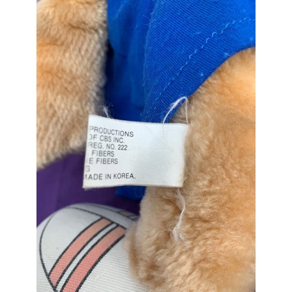 1983 CBS Toys Simon from Alvin and the Chipmunks 19” pull cord Parts plush non - Picture 8 of 13